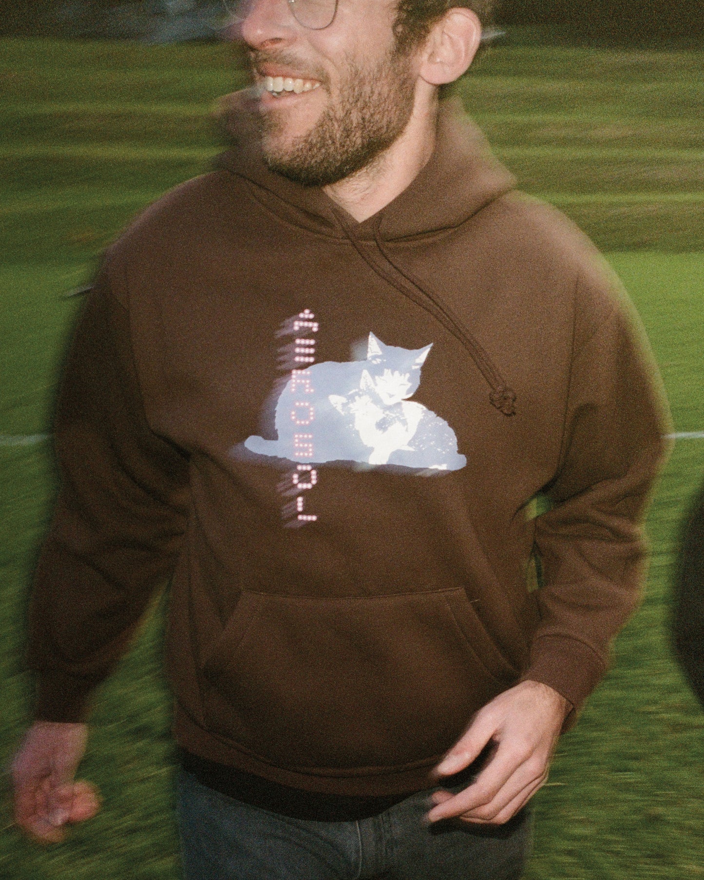 TIBBLES HOODIE BROWN