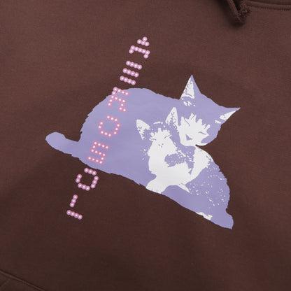 TIBBLES HOODIE BROWN