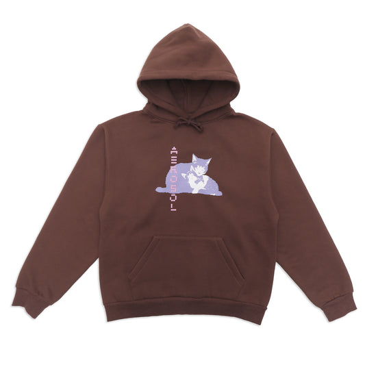 TIBBLES HOODIE BROWN