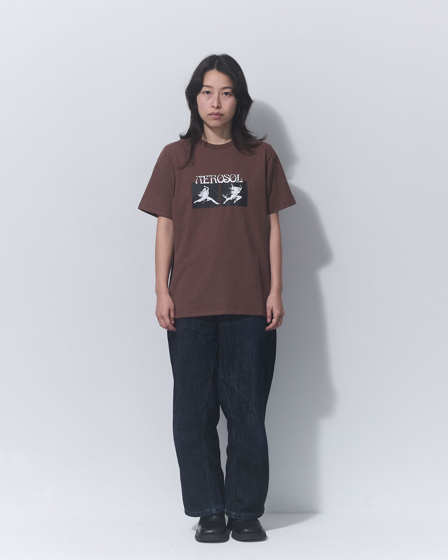 AFFINITY TEE BROWN