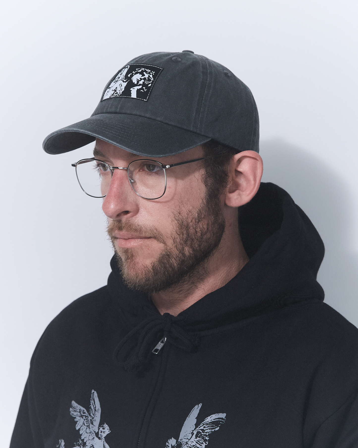 PC HAT WASHED BLACK