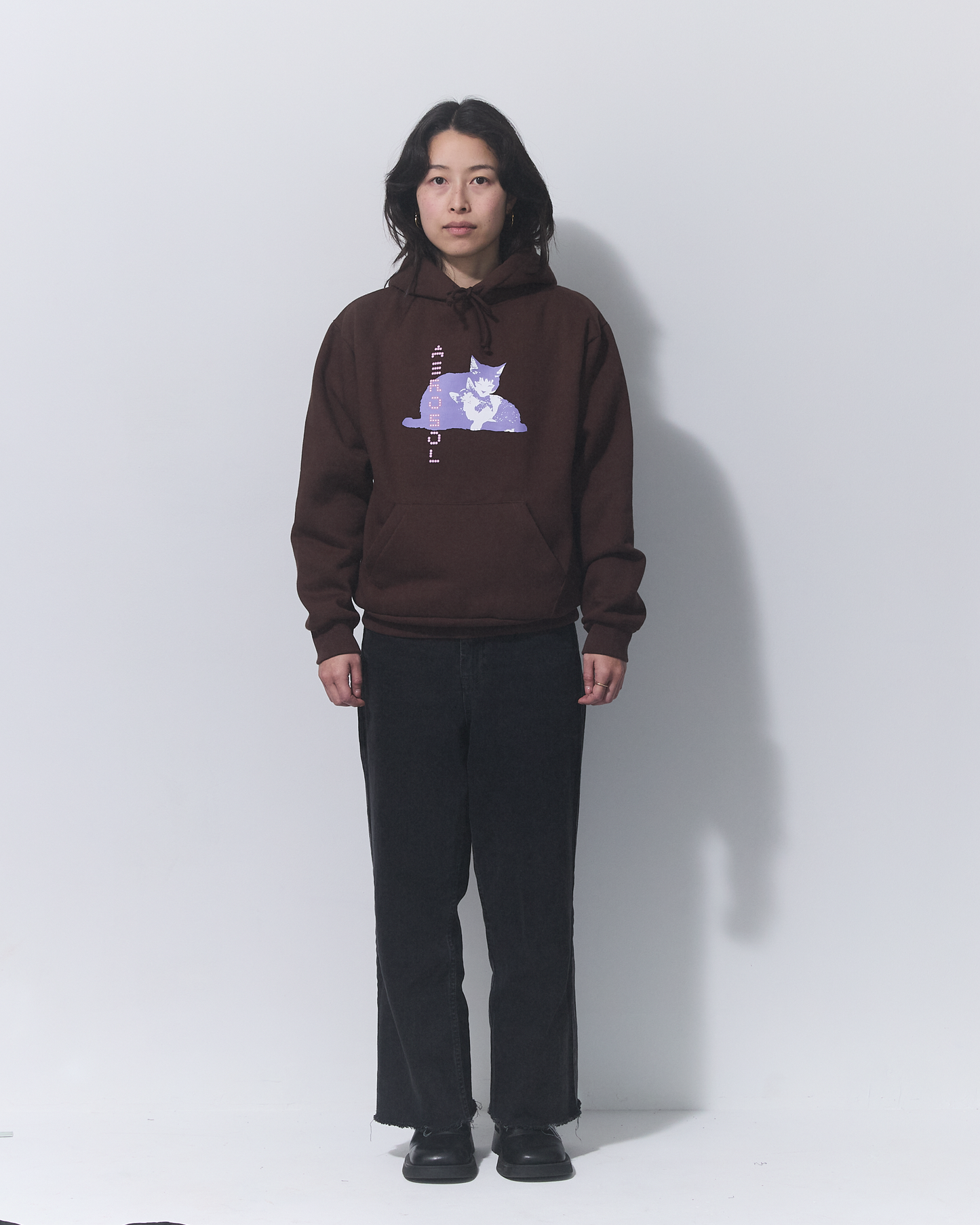 TIBBLES HOODIE BROWN