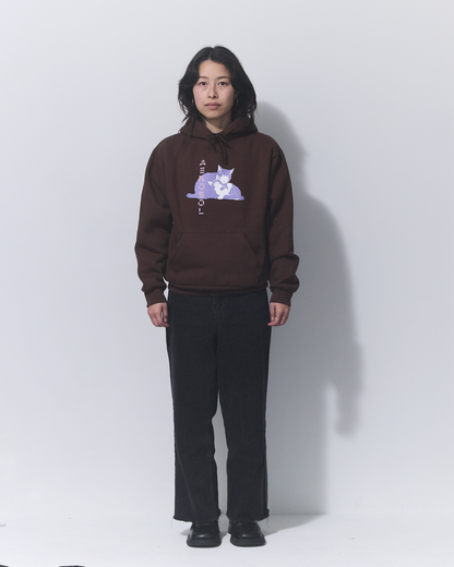 TIBBLES HOODIE BROWN