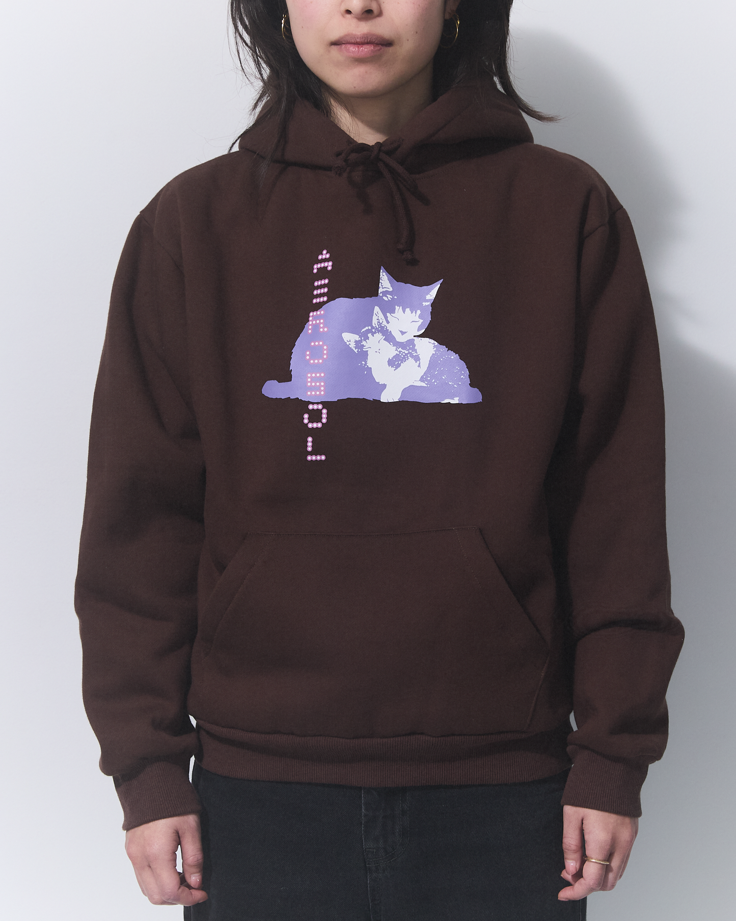 TIBBLES HOODIE BROWN