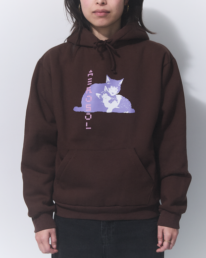 TIBBLES HOODIE BROWN